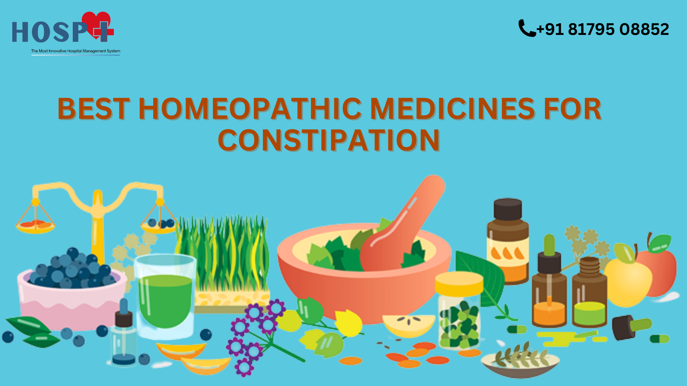 Best homeopathic medicines for constipation