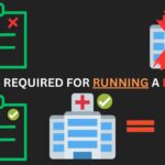 Licenses required for running a hospital