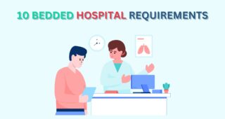 10 BEDDED HOSPITAL REQUIREMENTS