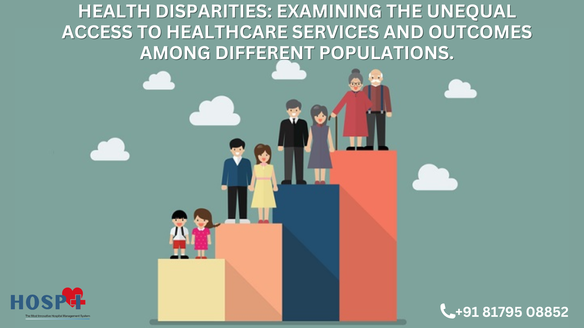 Health Disparities: Examining the unequal access to healthcare services and outcomes among different populations.