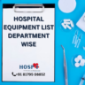 Hospital Equipment List Department Wise