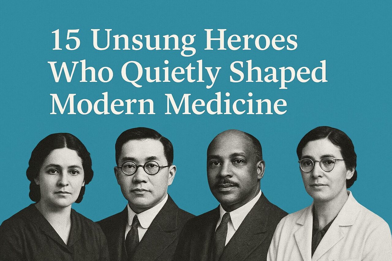 15 Unsung Heroes Who Quietly Shaped Modern Medicine: Stories You’ve Never Heard