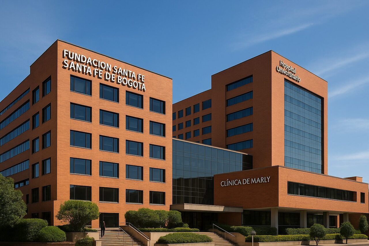top 20 hospitals in Bogotá