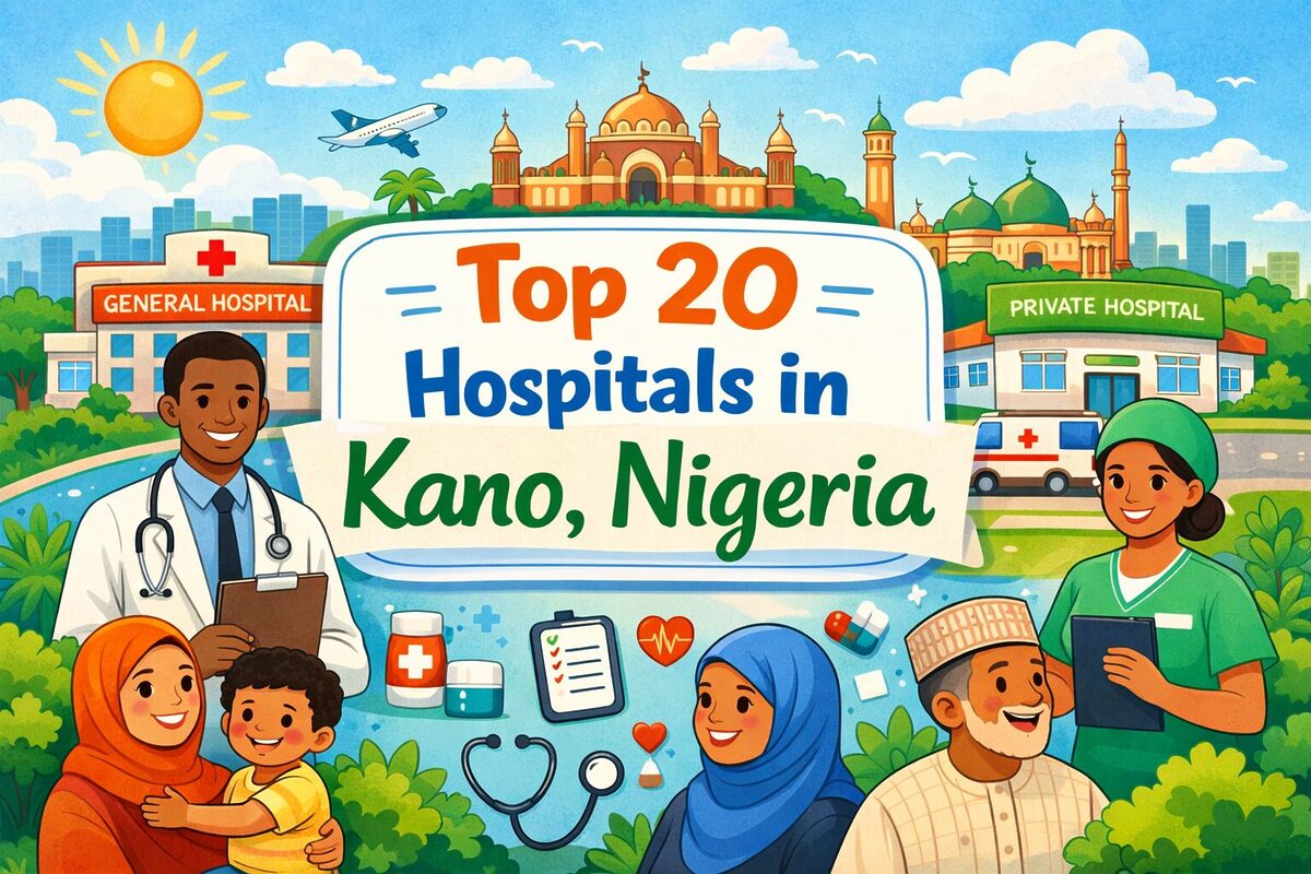 top 20hospitals in kano